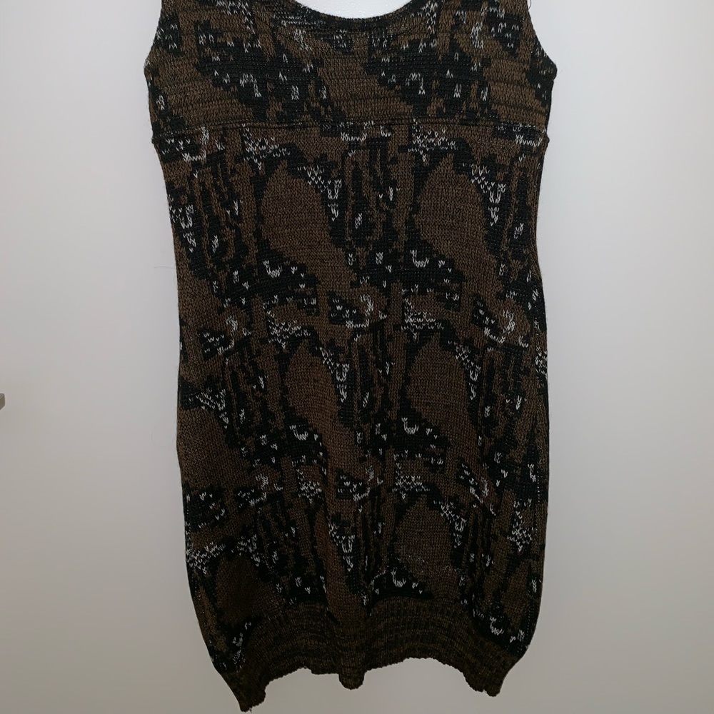 LF printed sweater tank dress - Picture 2 of 4